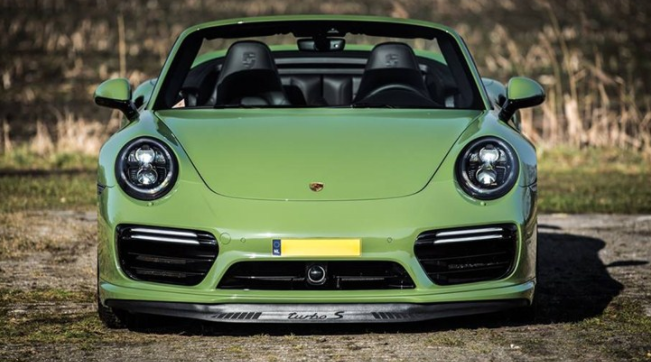 Porsche-911-Turbo-S-Cabriolet-Olive-Green-Changes
